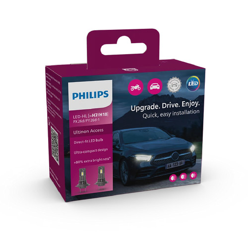 Kit h18 led philips - h18,