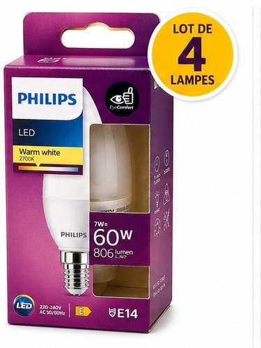 Lot ampoules led philips - lot,
